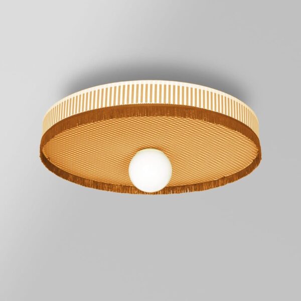 02 GRACE VICHY ORANGE CEILING LAMP