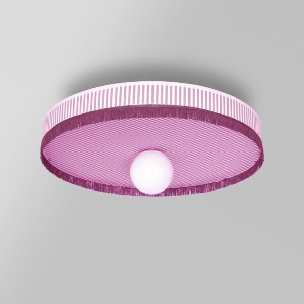 03 GRACE VICHY PINK CEILING LAMP