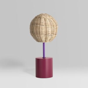 LOLLIPOP RED TABLE LAMP