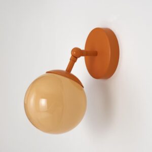 GLOBE ORANGE 02 WALL LAMP