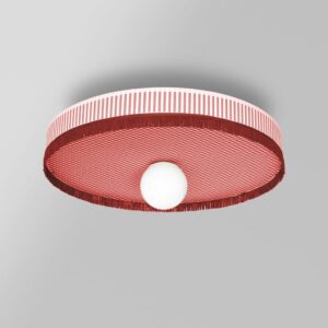 GRACE VICHY RED CEILING LAMP