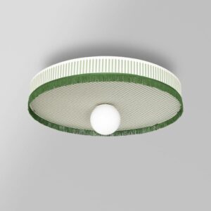 GRACE VICHY GREEN CEILING LAMP