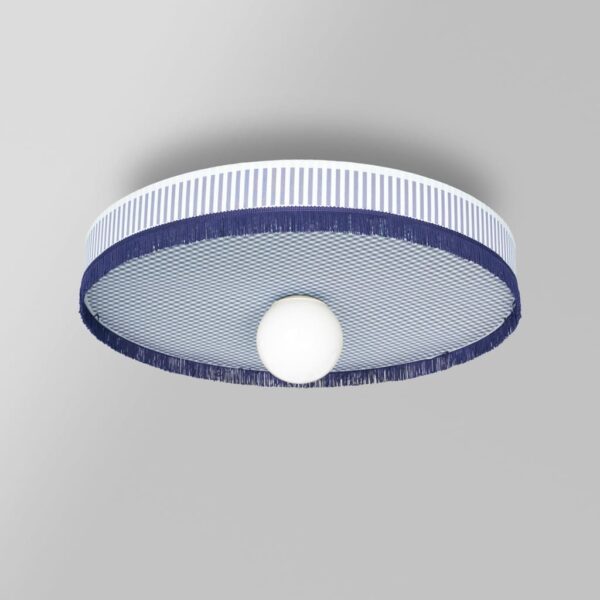 06 GRACE VICHY BLUE CEILING LAMP