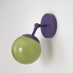 GLOBE LILAC 01 WALL LAMP