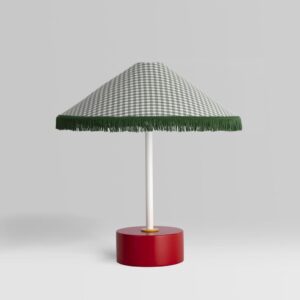 Vichy 05 stylish table lamp with fabric shade – Gropius®